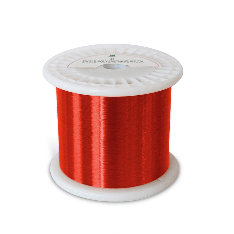 42 Single Polyurethane Nylon Red
